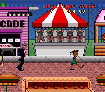 Bebe's Kids (USA) screen shot game playing